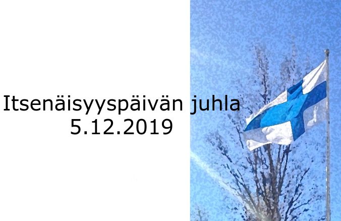 Itsenäisyyspäivän juhla 5.12.2019 klo 12 Haapavedellä