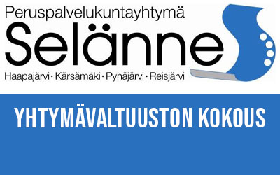 Peruspalvelukuntayhtymä Selänne valtuuston kokous 31.5.2022